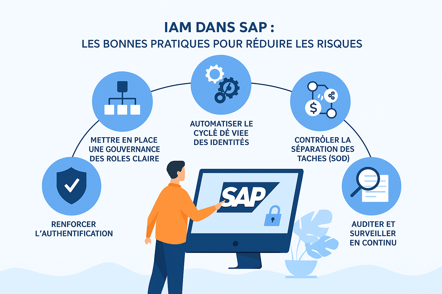 IAM dans SAP : Comment réduire les risques et améliorer la productivité